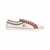 Le Coq Sportif Honfleur 2 Tones Cvs Beige-Bleu Marine Orange - Chaussures Baskets Basses Homme Soldes Marseille